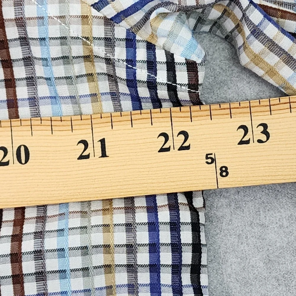Banana Republic Long Sleeve‎ Shirt Men's Size M 15-15.5 Multicolor Button Up